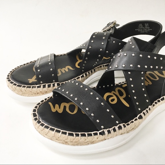 Sam Edelman ‘Janette’ Leather Stud Sandal | 8.5M - Picture 10 of 16